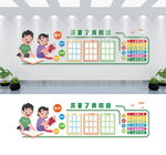 儿童算术文化墙装饰设计