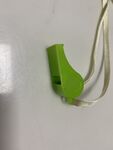 绿色口哨配白色挂绳