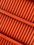 红色波纹金属屋顶纹理