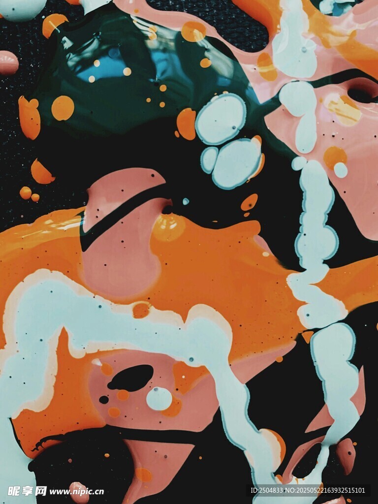 抽象多彩艺术图案
