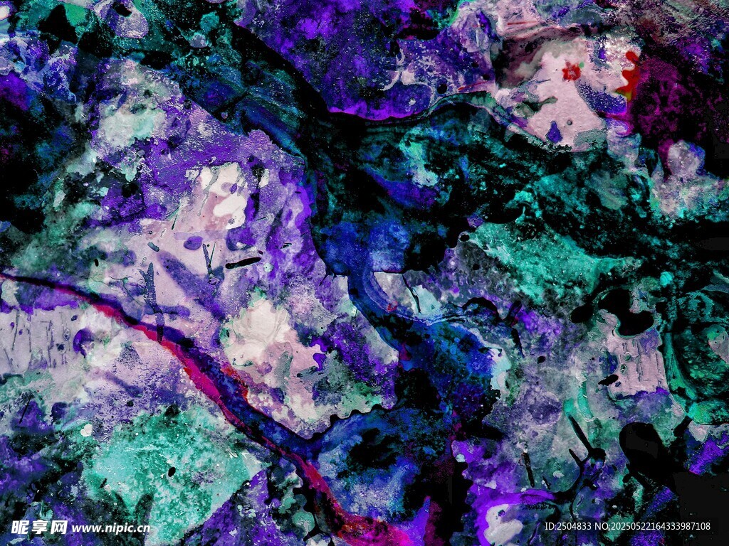 梦幻多彩抽象纹理图案