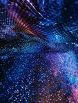 梦幻绚丽的科技感粒子空间