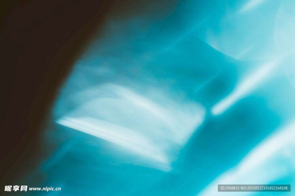 梦幻蓝调光影纹理画面