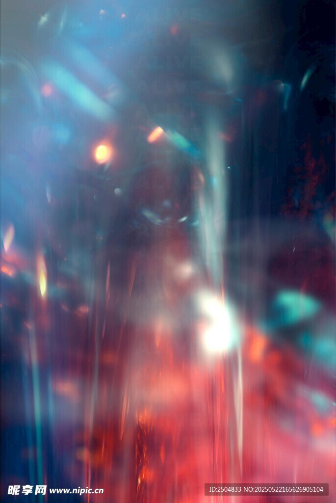 梦幻炫彩光影效果画面
