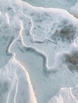 蜿蜒雪谷景观