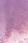 梦幻粉紫色天空美景
