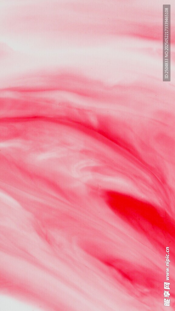 粉色水墨纹理抽象画面