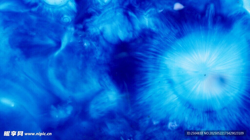 梦幻蓝色抽象纹理背景