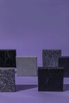 多彩石材方块展示