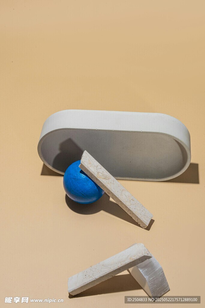 简约文具组合展示
