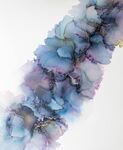 梦幻蓝紫色花朵串饰