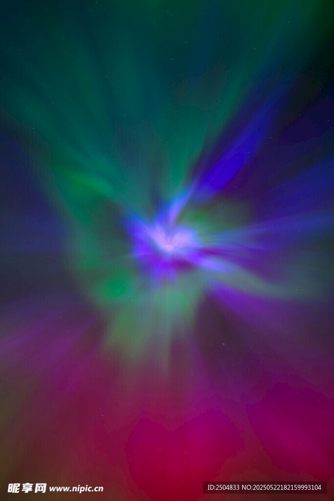 梦幻炫彩光线背景图