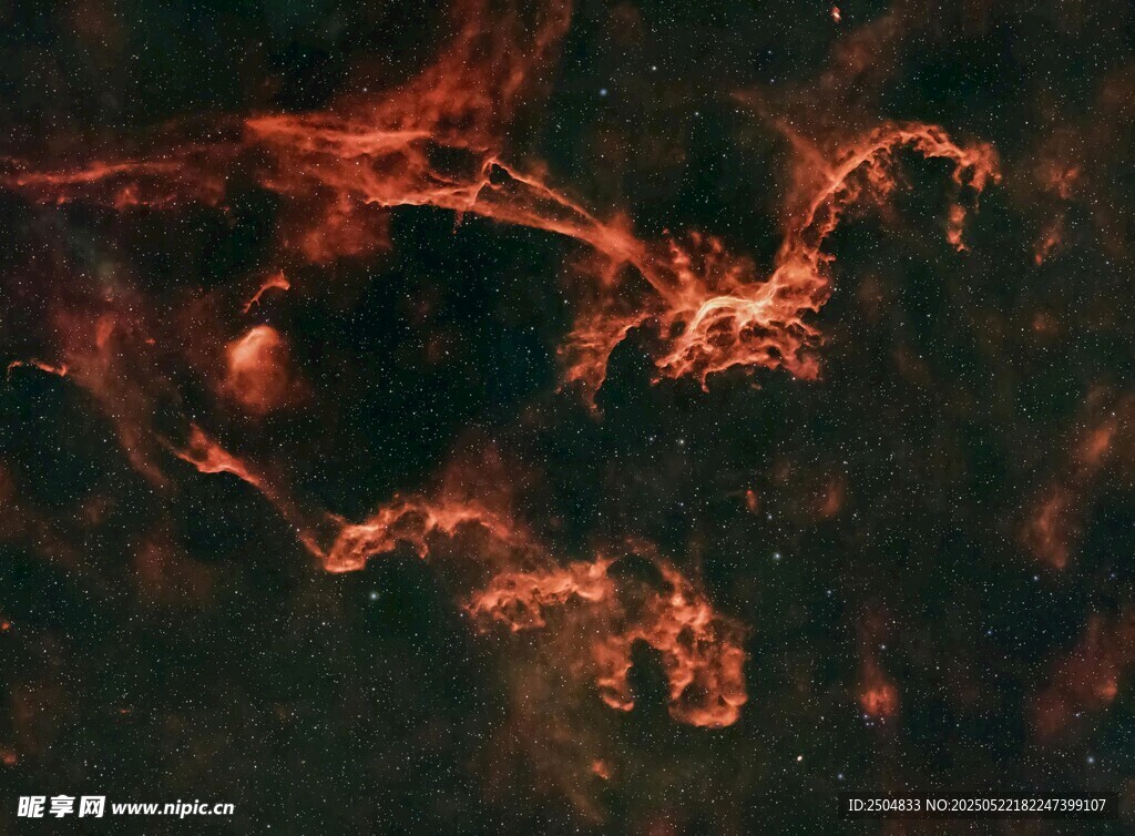 绚丽宇宙星云景象