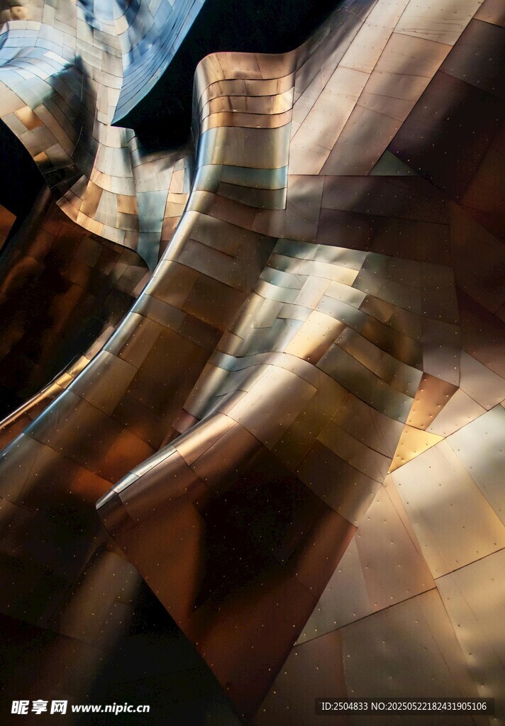 抽象光影艺术纹理画面