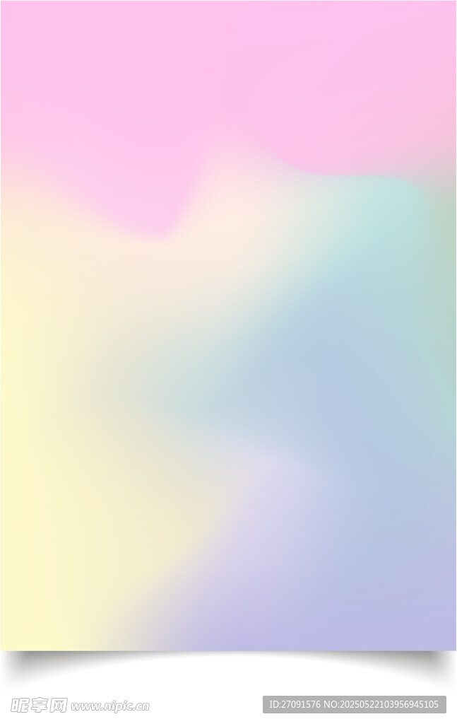 梦幻渐变色彩背景图