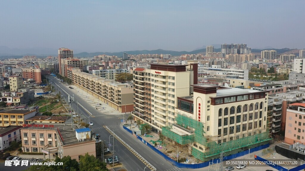 温德姆酒店外观视频