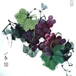 葡萄画