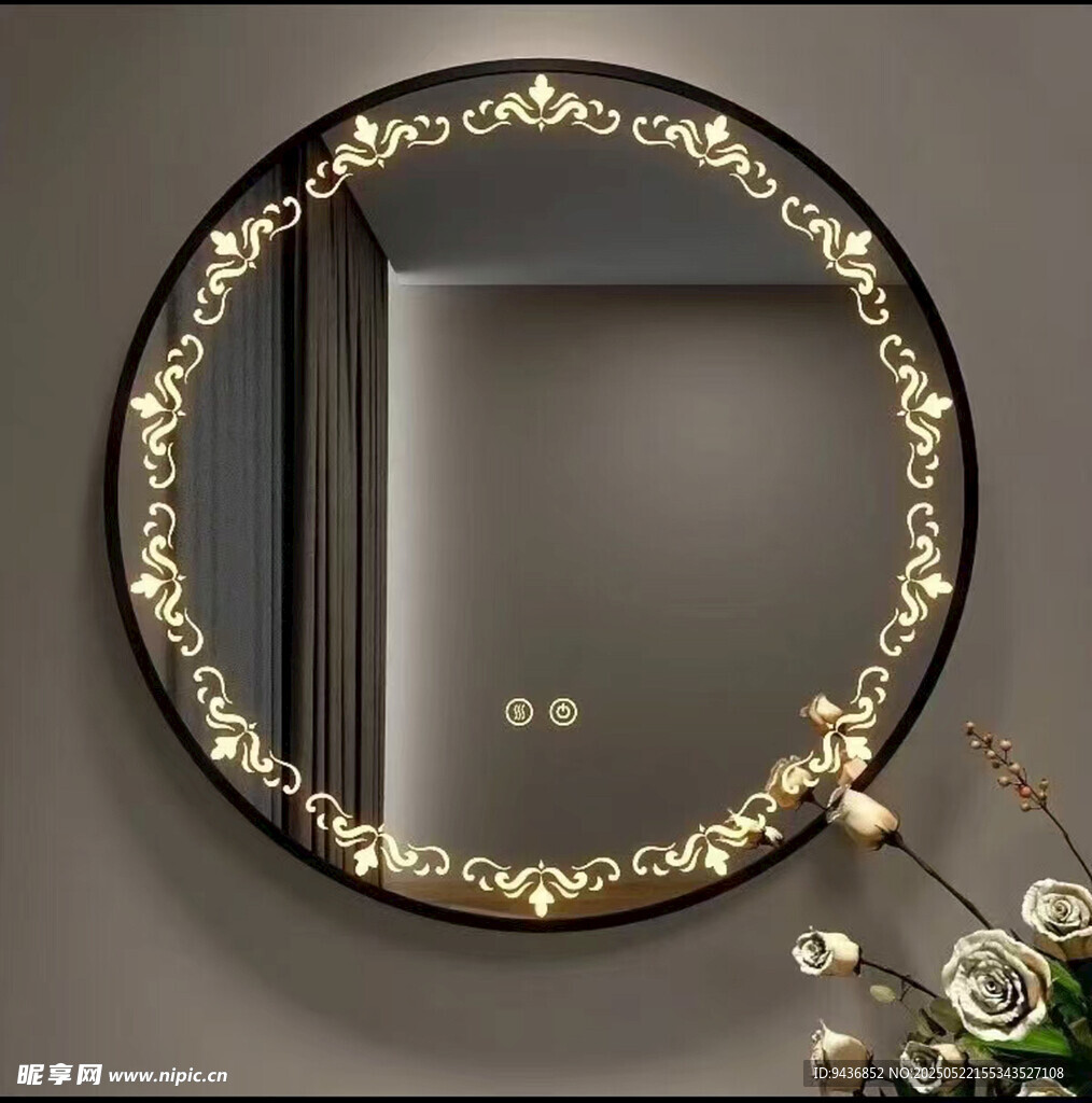 圆花边