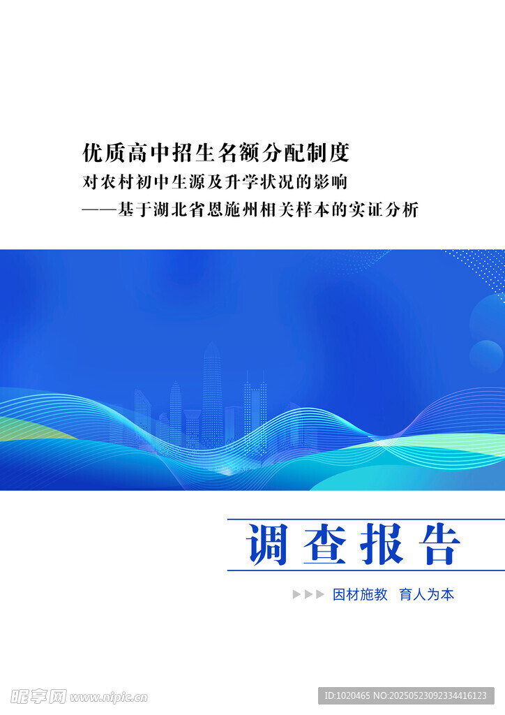 调查报告封面