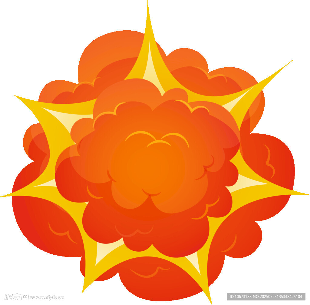 爆炸特效图案