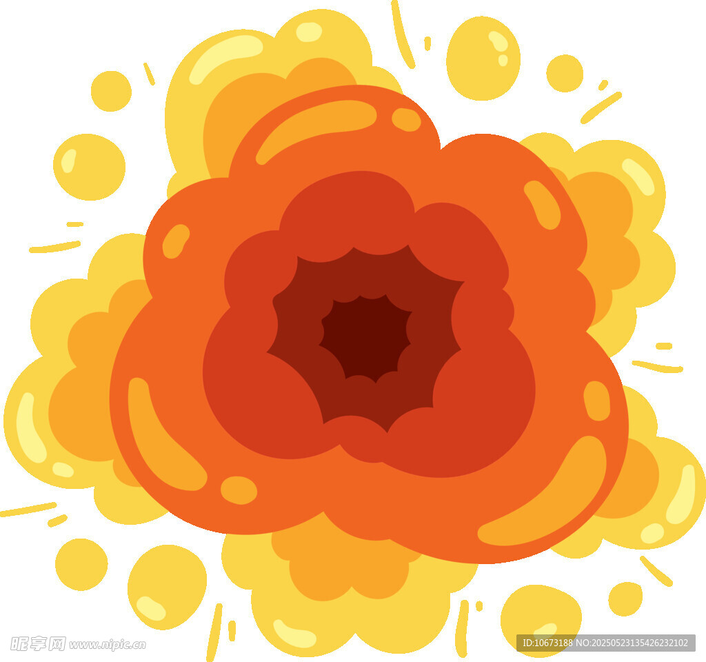 爆炸特效图案