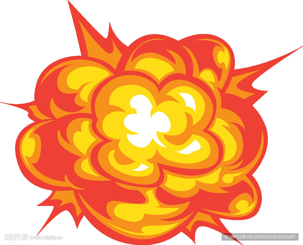 爆炸特效图案