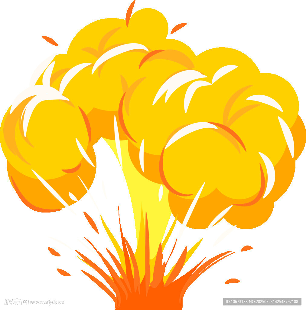爆炸特效图案
