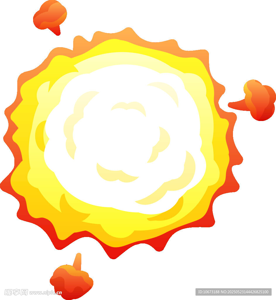 爆炸特效图案