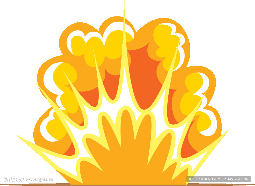 爆炸特效图案