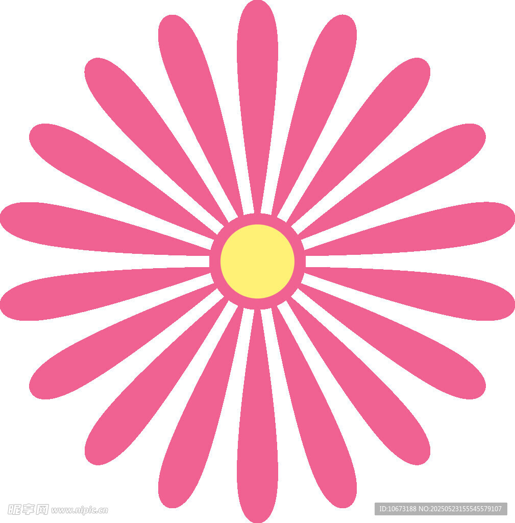 粉色花朵图案