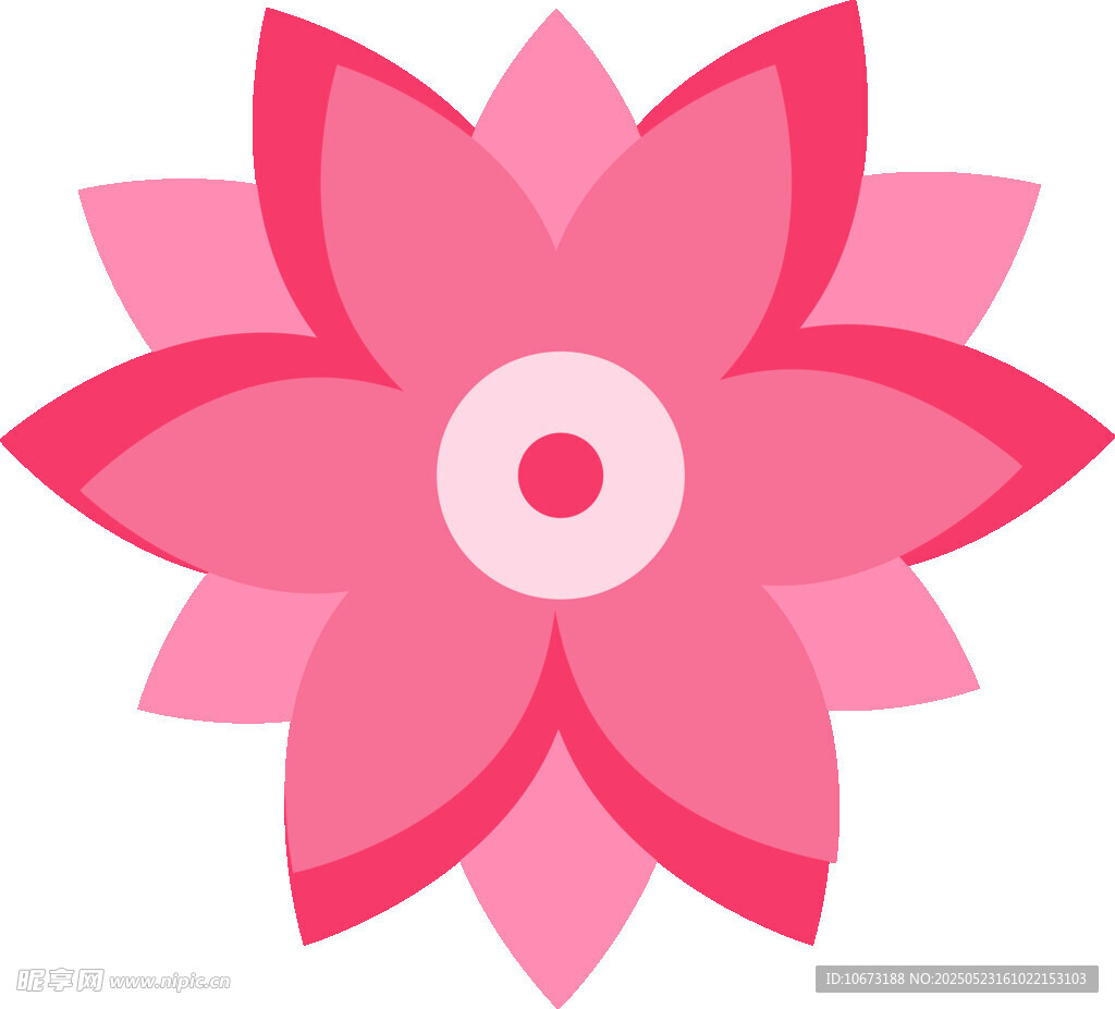 粉色莲花图标