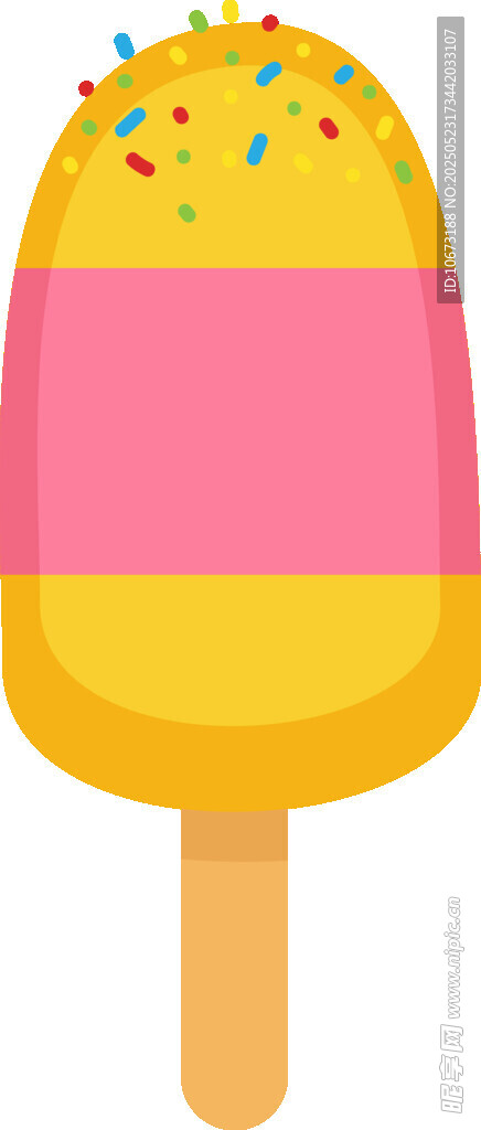 多彩冰淇淋棒