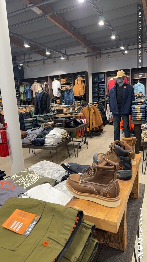 美国牛仔专卖店 洛杉矶卖场