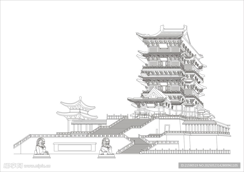 藤王阁 黄鹤楼