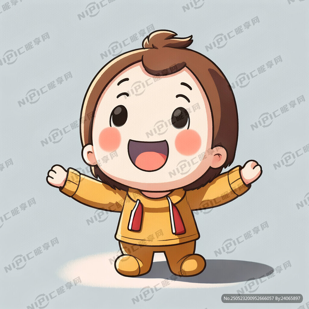 卡通 毛绒娃娃 二头身 高清