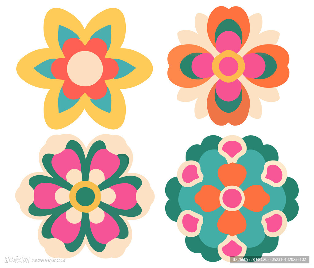绣花 刺绣 花纹图