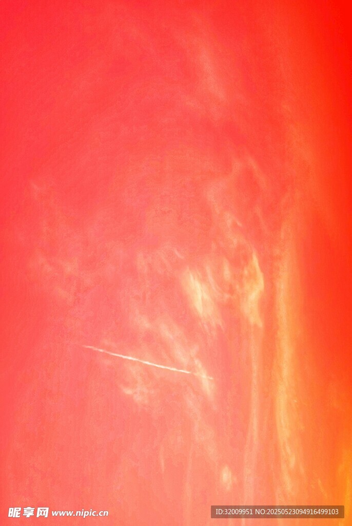 渐变红色抽象纹理天空