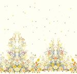 梦幻花卉背景图