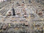 古代城市建筑模型展示