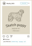 波利犬 手绘稿