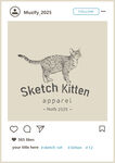 狸花猫 手绘稿