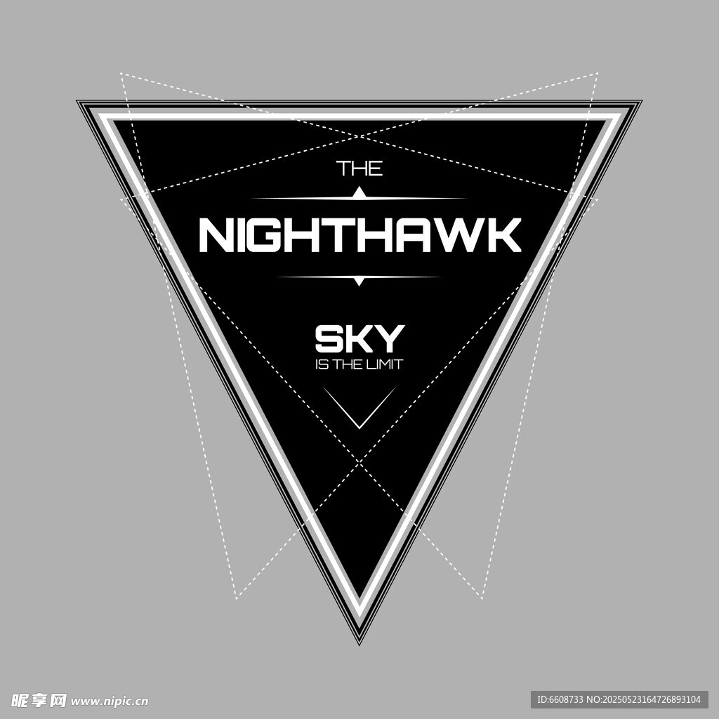 夜鹰天空标志设计