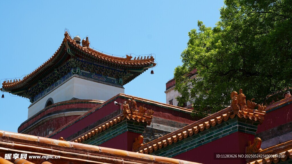 中式古建筑一角