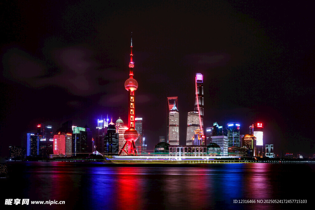 上海外滩璀璨夜景