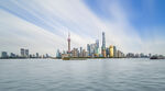 上海外滩城市天际线景观