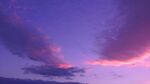 梦幻紫霞天空美景