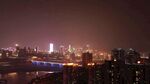 城市璀璨夜景俯瞰图
