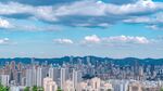 繁华都市天际线景观