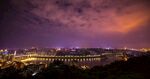 城市夜景璀璨灯光秀