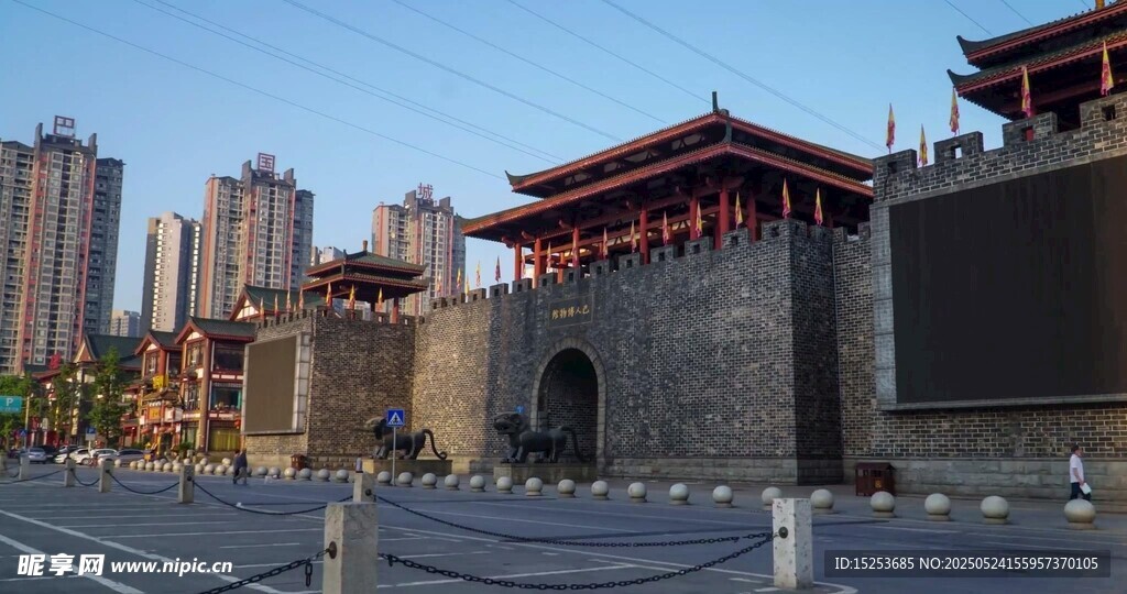 古城墙建筑景观